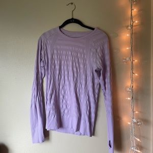 Purple running shirt!